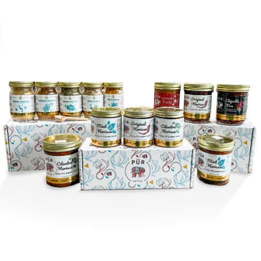 Purspices product line and packing